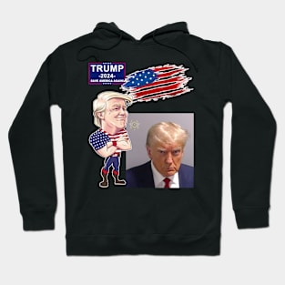 Trump 2024 Mug Shot Hoodie